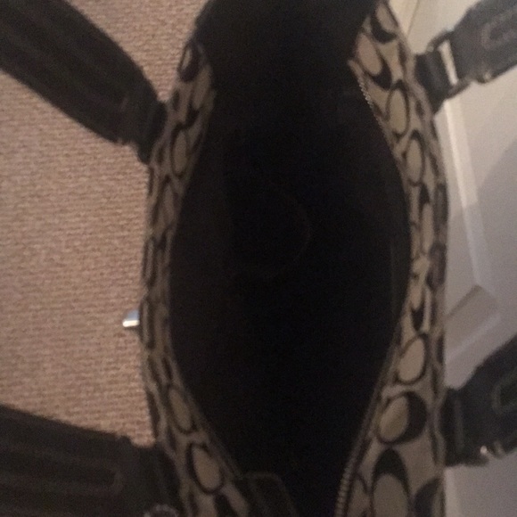 coach bag grey/black - Picture 2 of 3